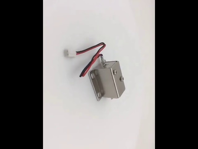Chiny 0626-2A DC 12V 24V Mikro Elektryczny Zamek Szafkowy Elektromagnetyczny z Funkcją Awaryjnego Otwierania na sprzedaż