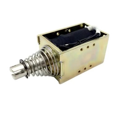 1U578 DC 12V 24V Powerful Open Frame Push Pull Linear Solenoid with 10mm Stroke