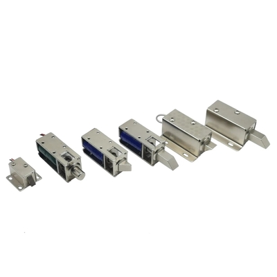 1054-4b DC 12/24 V Normalnie zamknięty mini zamek elektromagnetyczny typu push-pull do szafki