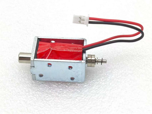 U0629 Otwarte ramy i małe magnesy 24V prądu stałego Push Pull Solenoid Small Size Linear Motion Actuator