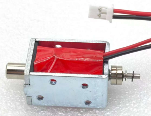 U0629 Otwarte ramy i małe magnesy 24V prądu stałego Push Pull Solenoid Small Size Linear Motion Actuator