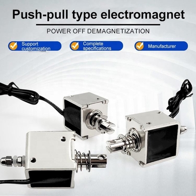 Elektromagnet magnetyczny typu U-0826B Siła napędowa otwarty ramka liniowy magnetyczny elektryczny
