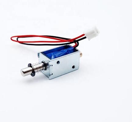 U1253 Solenoid o otwartym ramce 12 mm Długie Solenoid Push Pull