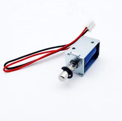 U1253 Solenoid o otwartym ramce 12 mm Długie Solenoid Push Pull