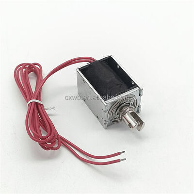 U1253 Solenoid o otwartym ramce 12 mm Długie Solenoid Push Pull