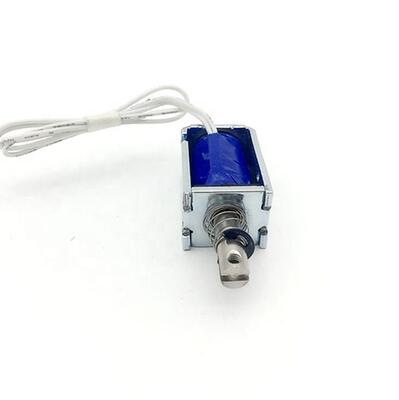 U1253 Solenoid o otwartym ramce 12 mm Długie Solenoid Push Pull