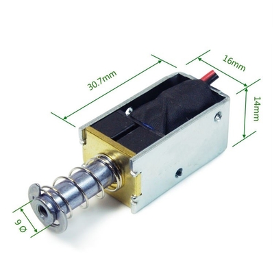 Elektromagnetyczny siłownik elektromagnetyczny z pojedynczym trzymaniem typu Push Pull